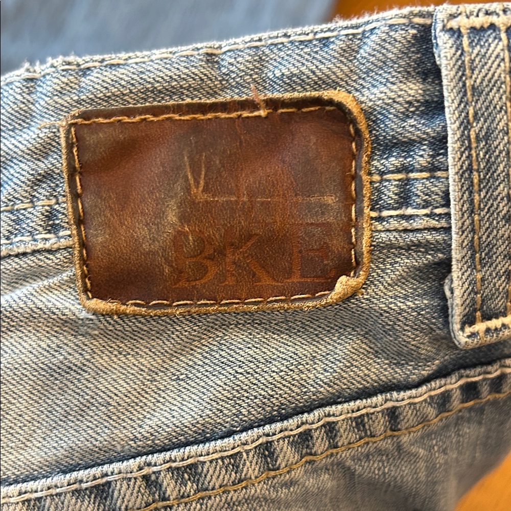 BKE “Carter” 33S Distressed Blue Jeans - Picture 13 of 17